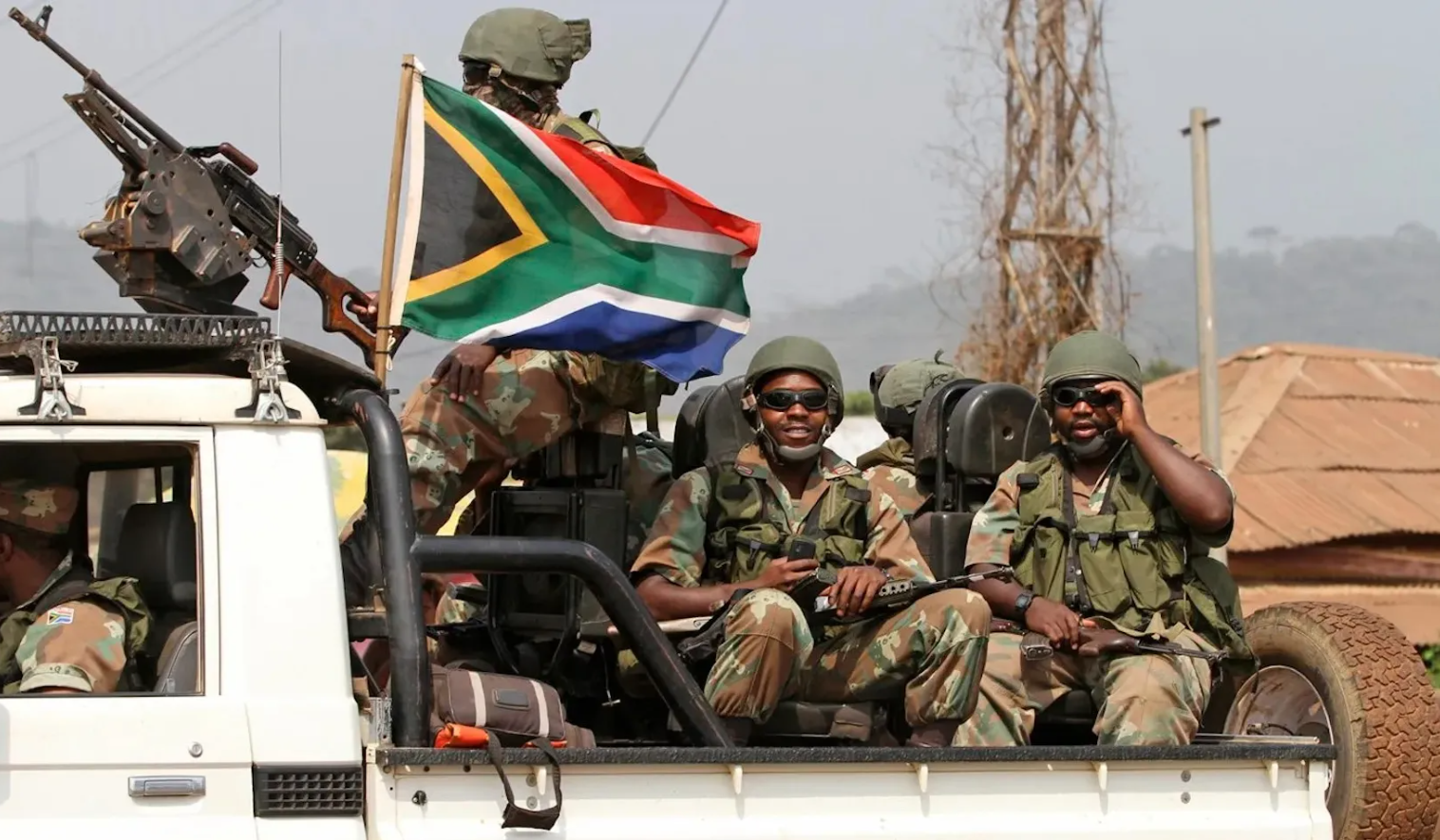 South Africa withdraws troops from DRC as first 249 soldiers return home