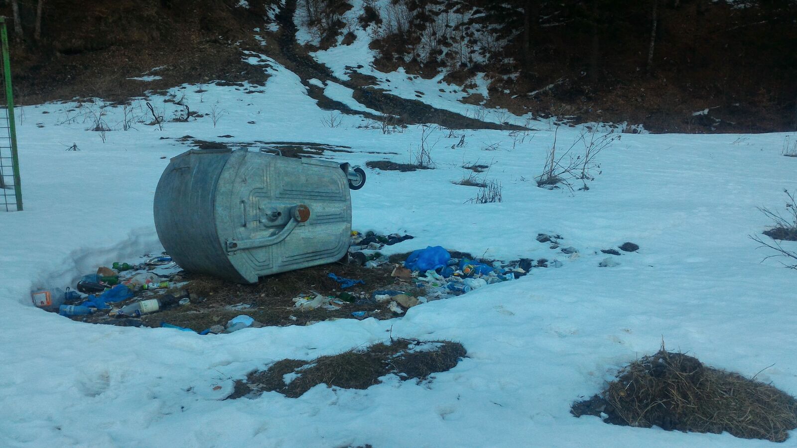 REPORTAJ/ Camping pe Valea Cerbului, în plină iarnă. Împătimiții muntelui nu se lasă descurajați nici de frig, nici de gunoaie/VIDEO