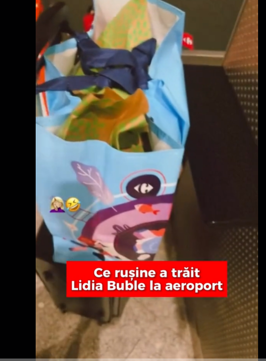Cum a apărut Lidia Buble în aeroport. I-a fost rușine cu sacoșa de rafie. „În pământ îmi vine să intru. Toți bărbații erau la costum”