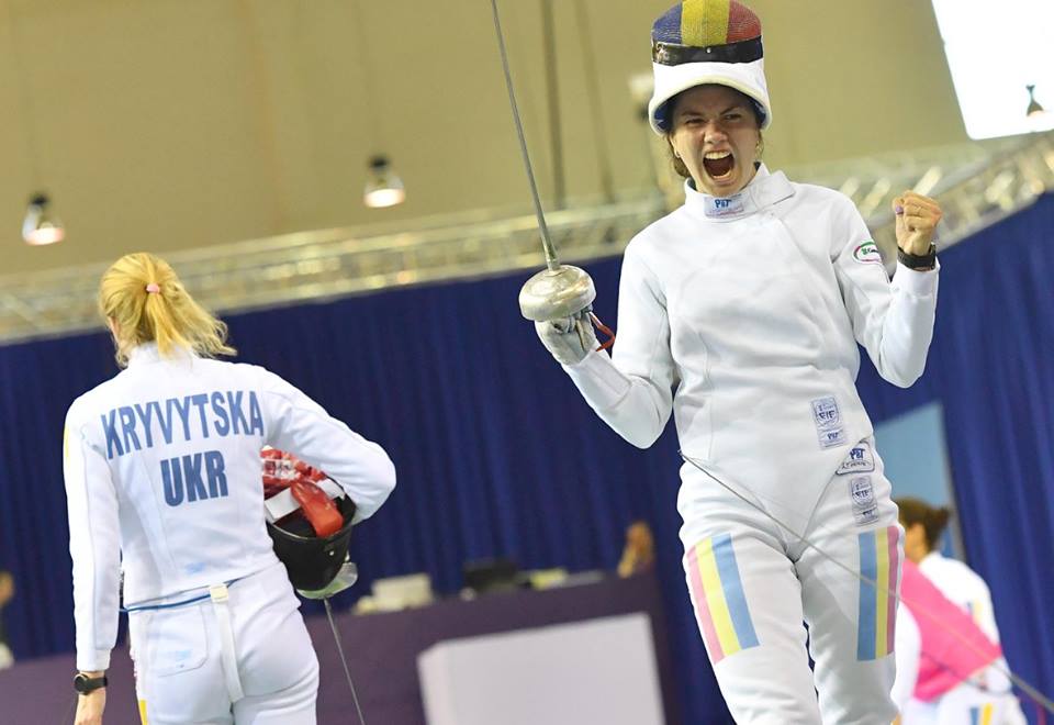 Primire de gală pentru medaliatele cu bronz la spadă la Campionatele Europene de scrimă / FOTO