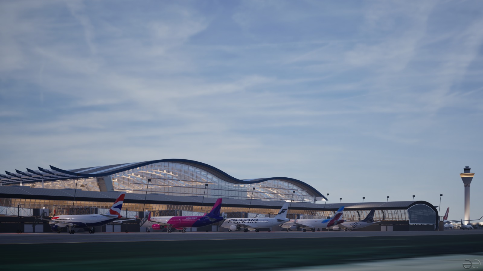 Cum va arăta noul terminal pentru 30.000.000 de pasageri pe an, de la Otopeni: s-a semnat contractul pentru Aeroportul „Henri Coandă” București
