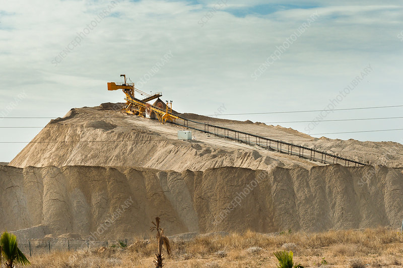 Khouribga area Phosphate Mine