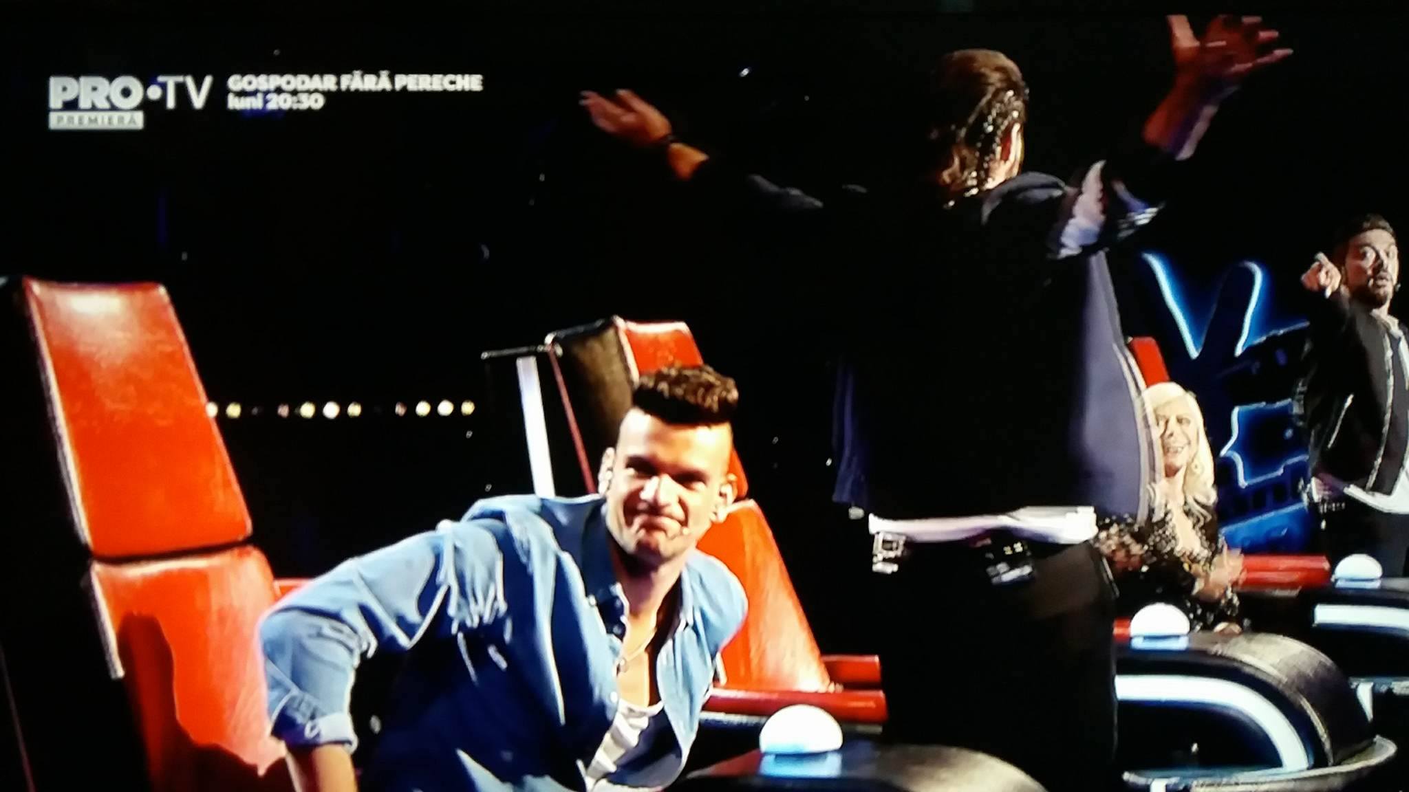Amir Arafat a câștigat Megastar 2008, iar acum vrea și Vocea României. Are mari șanse, după ce a întors toate scaunele