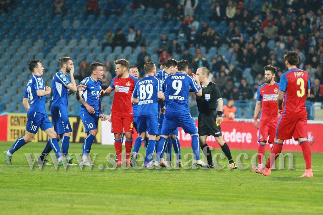 Și Nicușor Stanciu riscă să fie suspendat, nu numai Săpunaru! Arbitrul i-a oprit carnetul doar lui ”Săpun”. Situația lui Marica | FOTO
