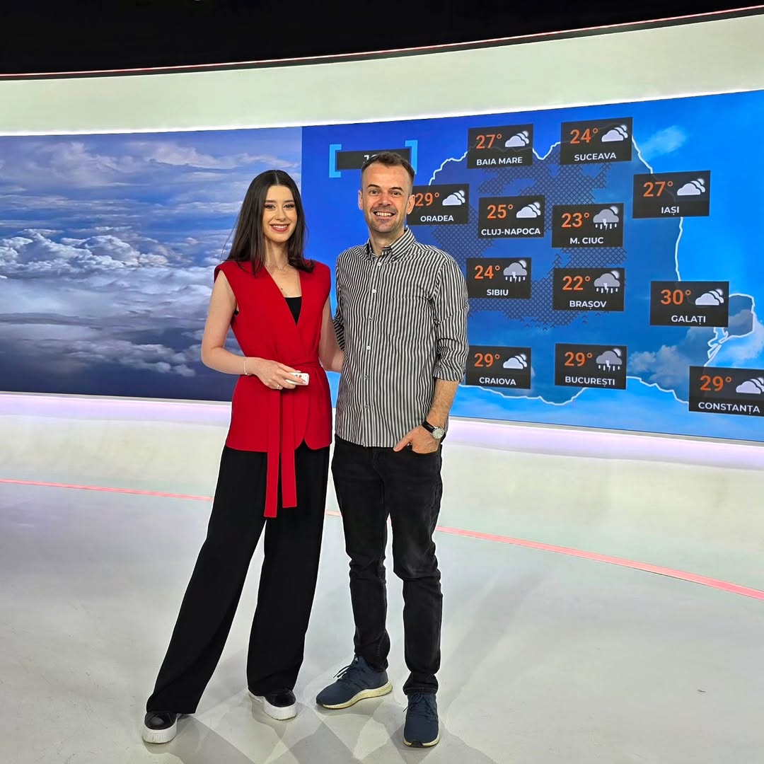 Nume nou la Antena 1. Cine a început să prezinte meteo la Observator 6: „O tânără superbă și entuziastă”