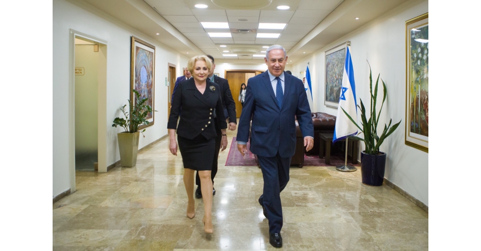 UPDATE. Premierul Viorica Dăncilă, vizită oficială în Israel; Netanyahu salută mutarea Ambasadei României la Ierusalim (FOTO/ VIDEO)