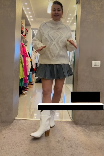 Cum arată Gabriela Cristea în fustă mini. Vedeta și-a etalat picioarele, deși a fost criticată pentru aspectul ei fizic: „E o ținută de mers la mall”
