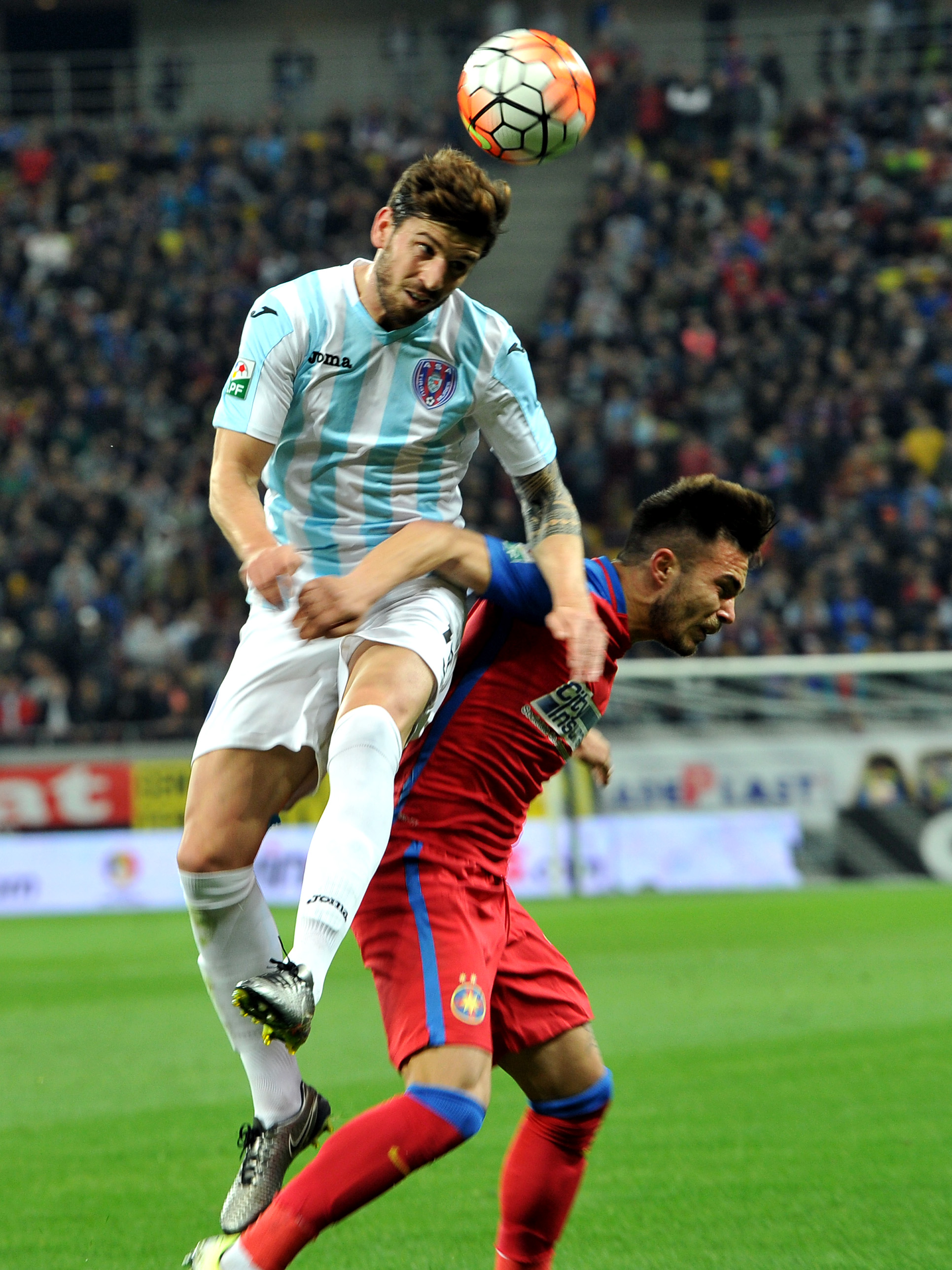 Liga 1, etapa a 5-a, play-off. Steaua - ASA Tg. Mureş 2-1. Ivan Gonzales i-a scos pe campioni din râpă. ”Roș-albaștrii” sunt iar primii!