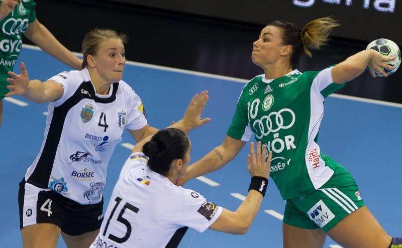 Handbal feminin. Gyor - CSM București 33-25. Deja vu! Cădere totală în repriza secundă pentru bucureștence. La pauză, 11-13