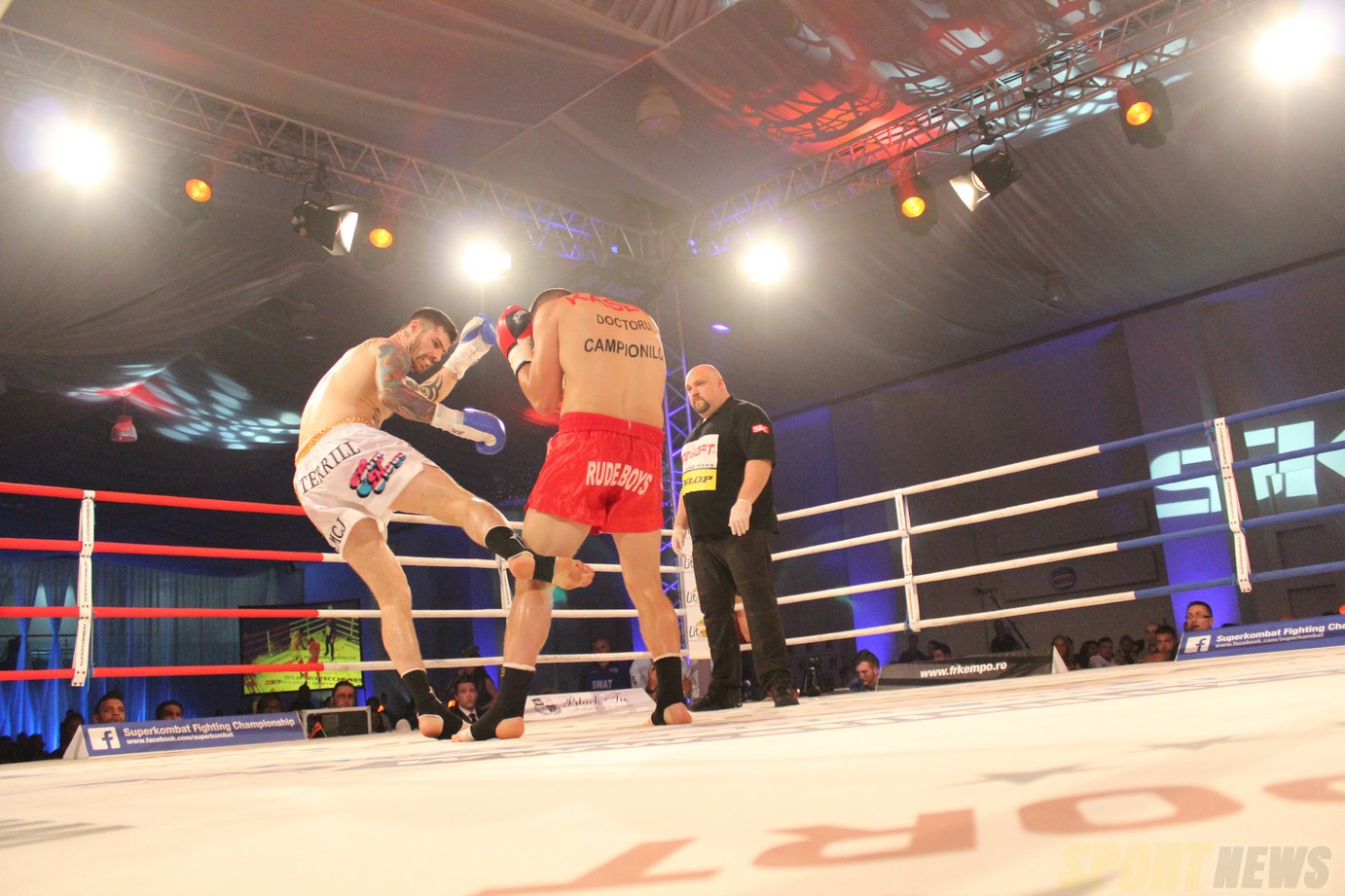 VIDEO / Michael Terrill vrea victoria la Superkombat Constanța