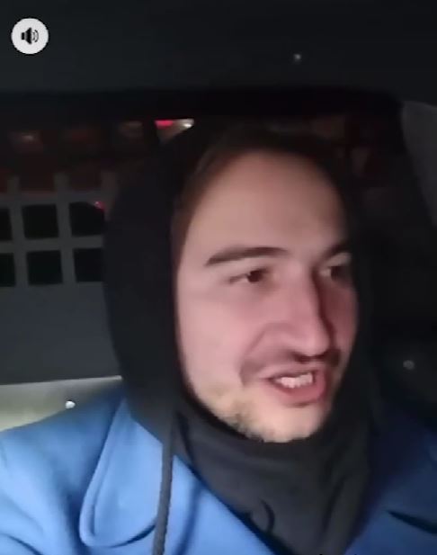 Fostul iubit al Cristinei Cioran a fost luat de Poliție, după o altercație în trafic. S-a filmat în mașina polițiștilor: „N-am bătut pe nimeni”