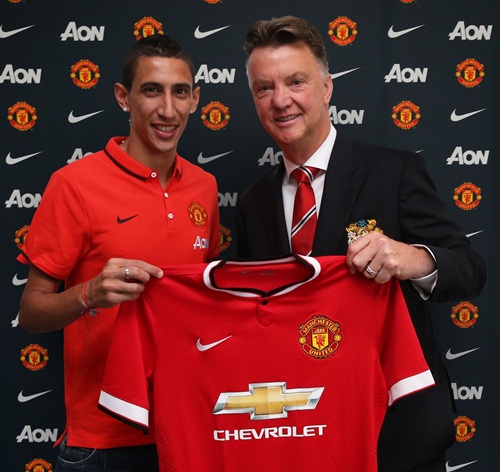 GALERIE FOTO / Di Maria, OFICIAL la Manchester United. A devenit cel mai scump transfer din Anglia!