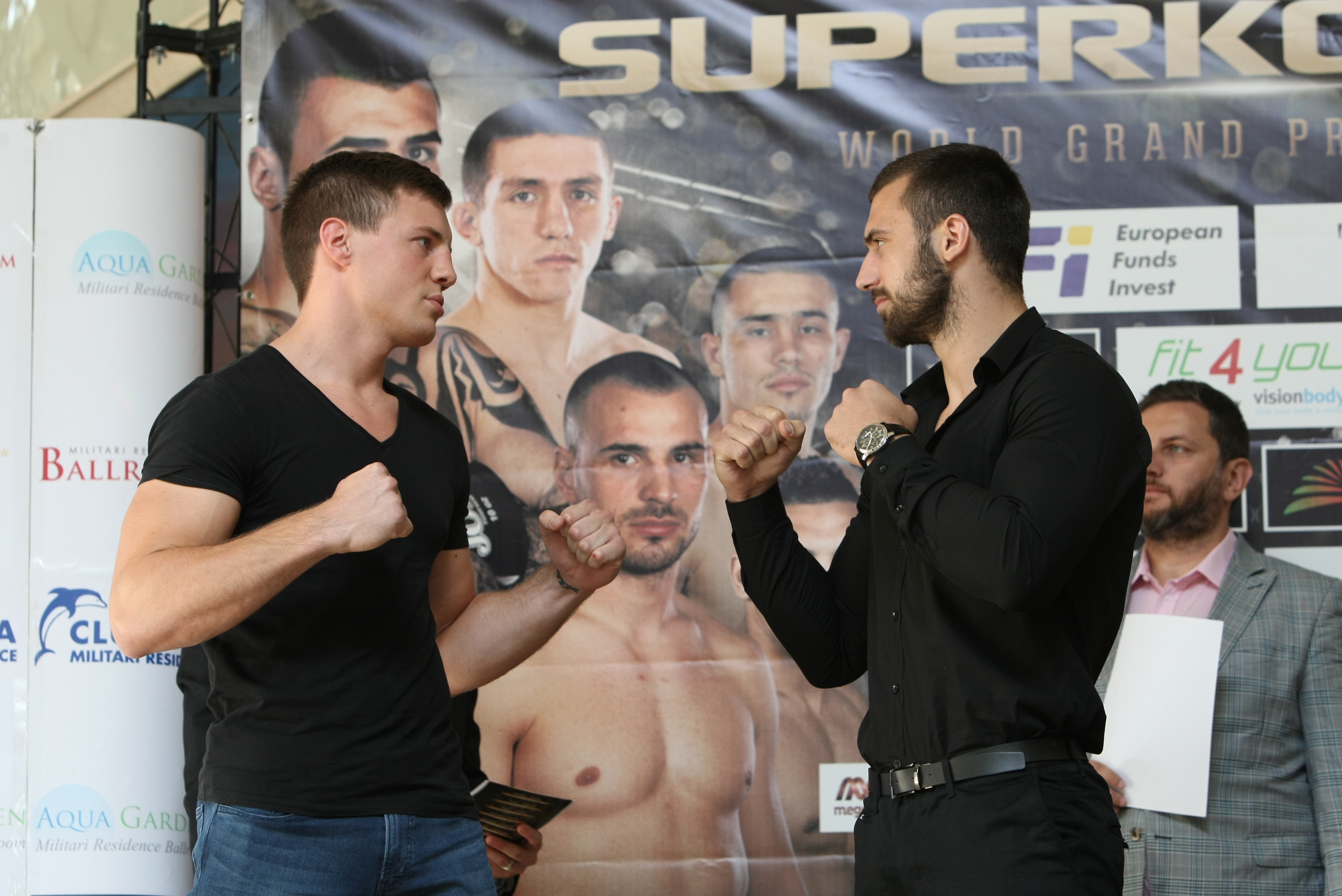 Luptătorii de la Superkombat București au trecut cu bine de proba cântarului oficial / GALERIE FOTO