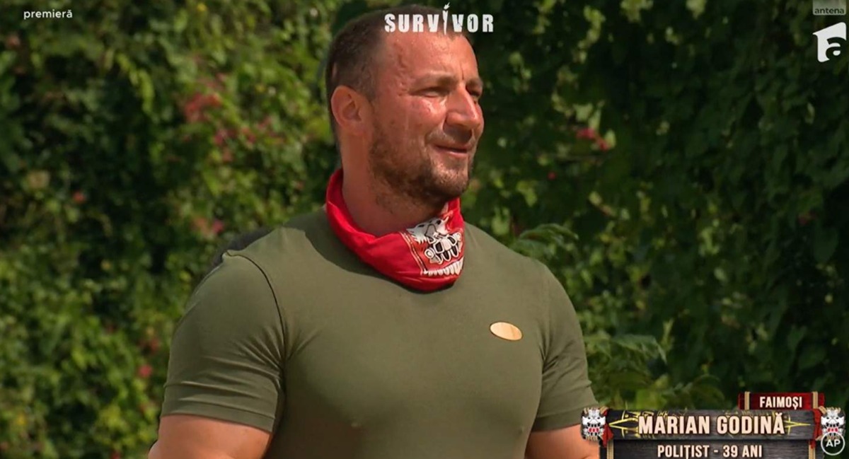 Marian Godină a izbucnit în lacrimi la Survivor România 2026. Motivul pentru care polițistul nu și-a putut stăpâni emoțiile