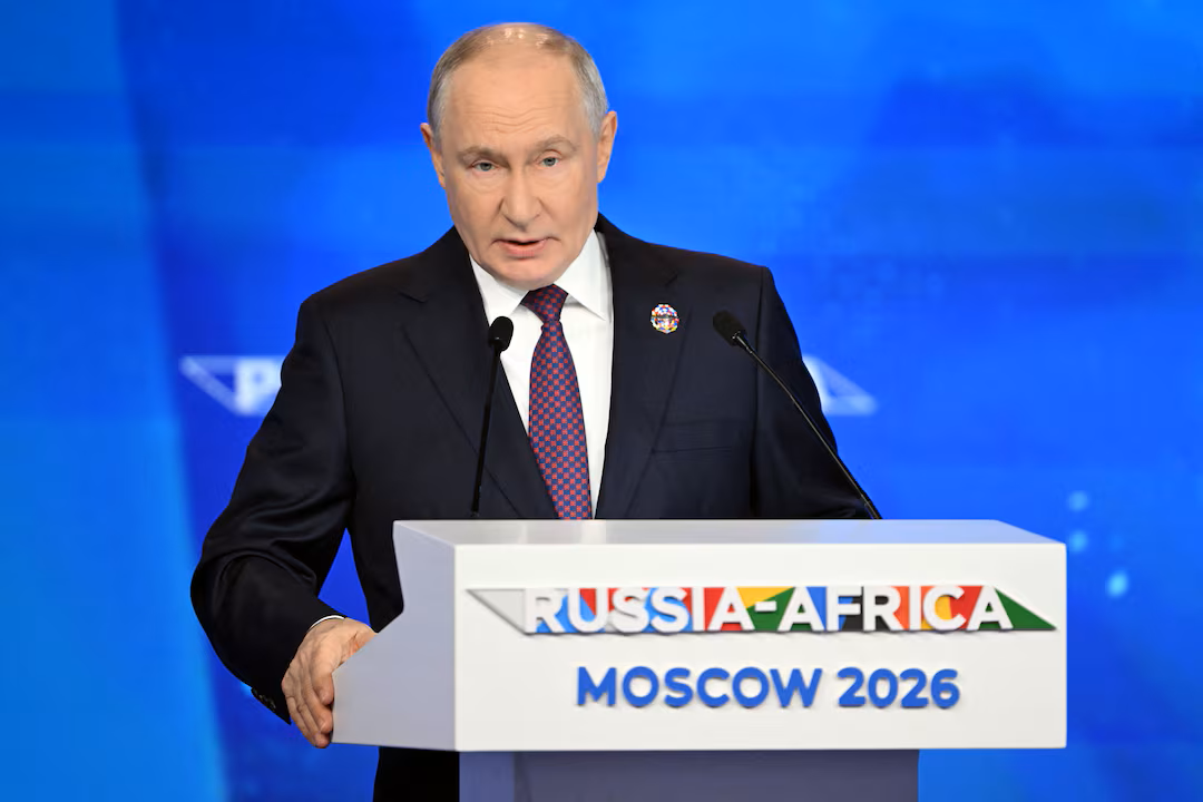 Putin courts 22 African leaders with grain and investment promises while attacking the West
