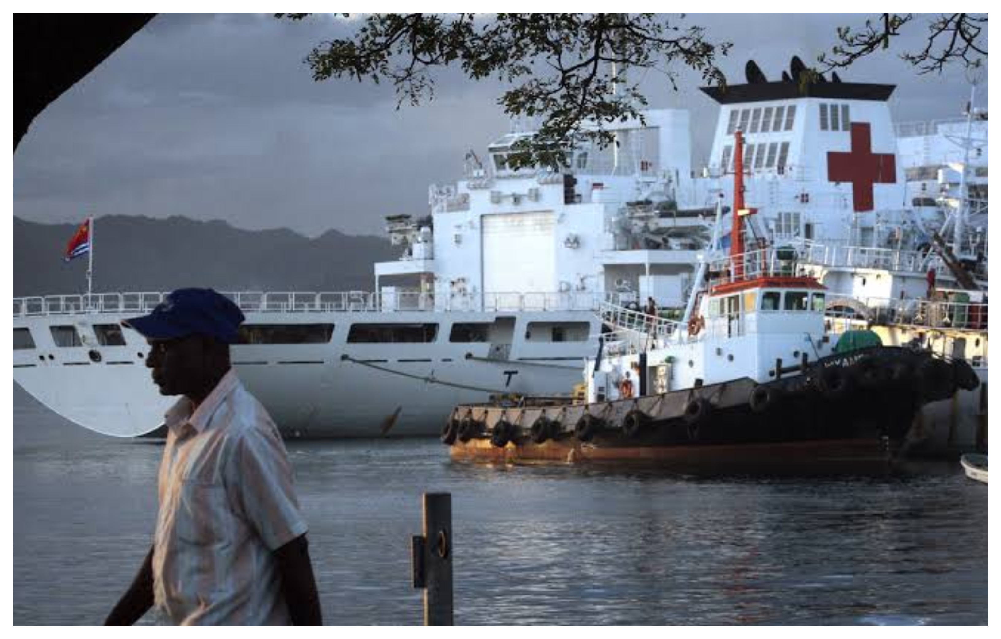 While US seeks access to African health data under funding deals, China sends navy hospital ship to treat thousands for free in five countries. IMAGE SOURCE: Global times
