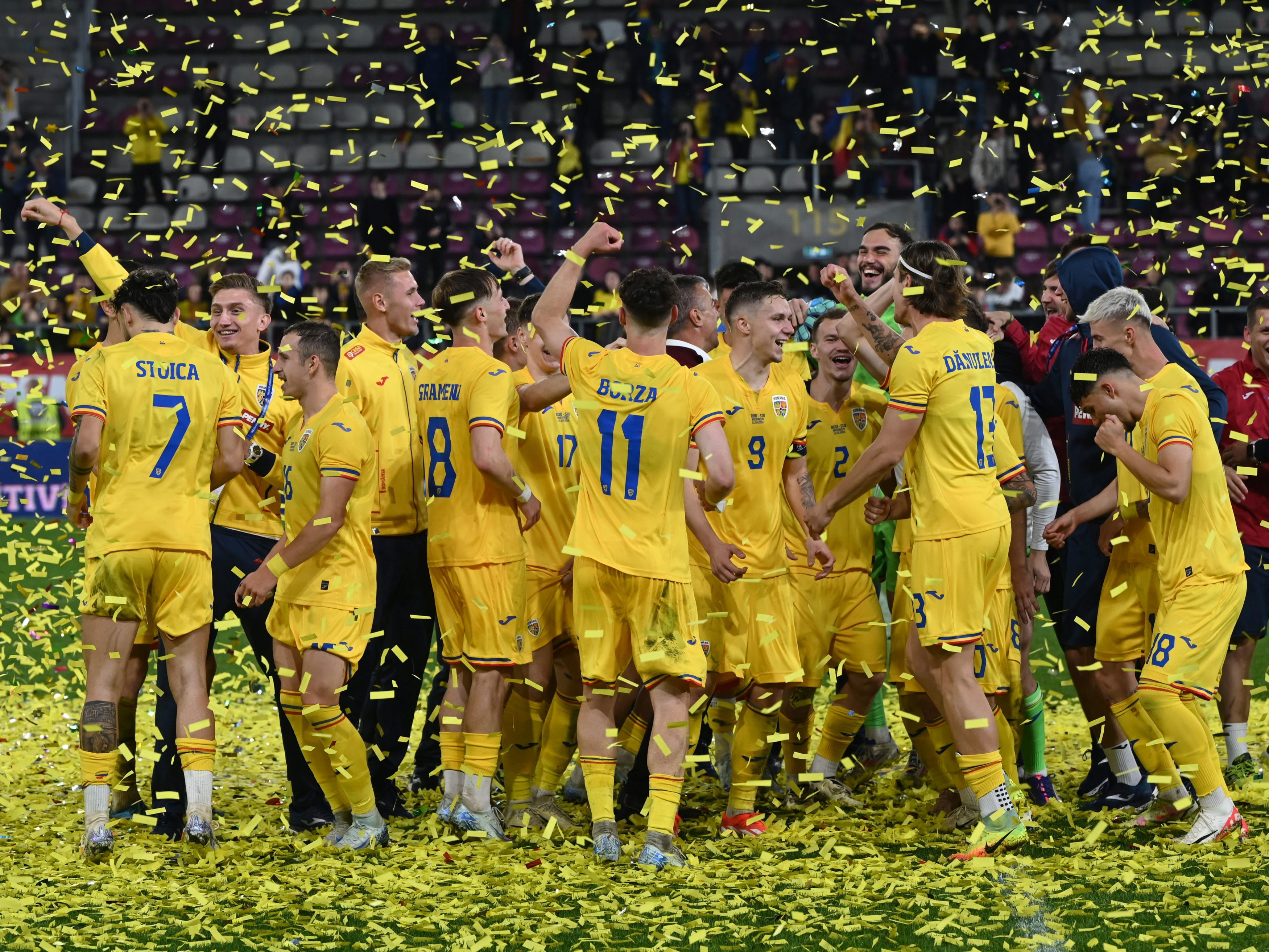 Cine transmite EURO 2025 U21 la TV în țara noastră. România e calificată la turneul final și joacă în iunie cu Italia, Spania și Slovacia
