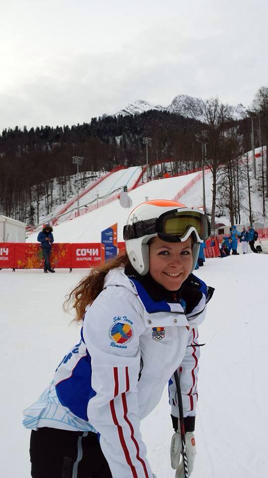 Lăsată de francezi să reprezinte România la JO 2014, schioarea Ania Caill se pregătește de Mondiale. Fascinată de viteză!
