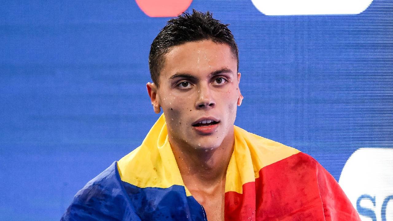 Cine transmite la TV finala în care înoată David Popovici, la 50 de metri, în concursul de la Roma