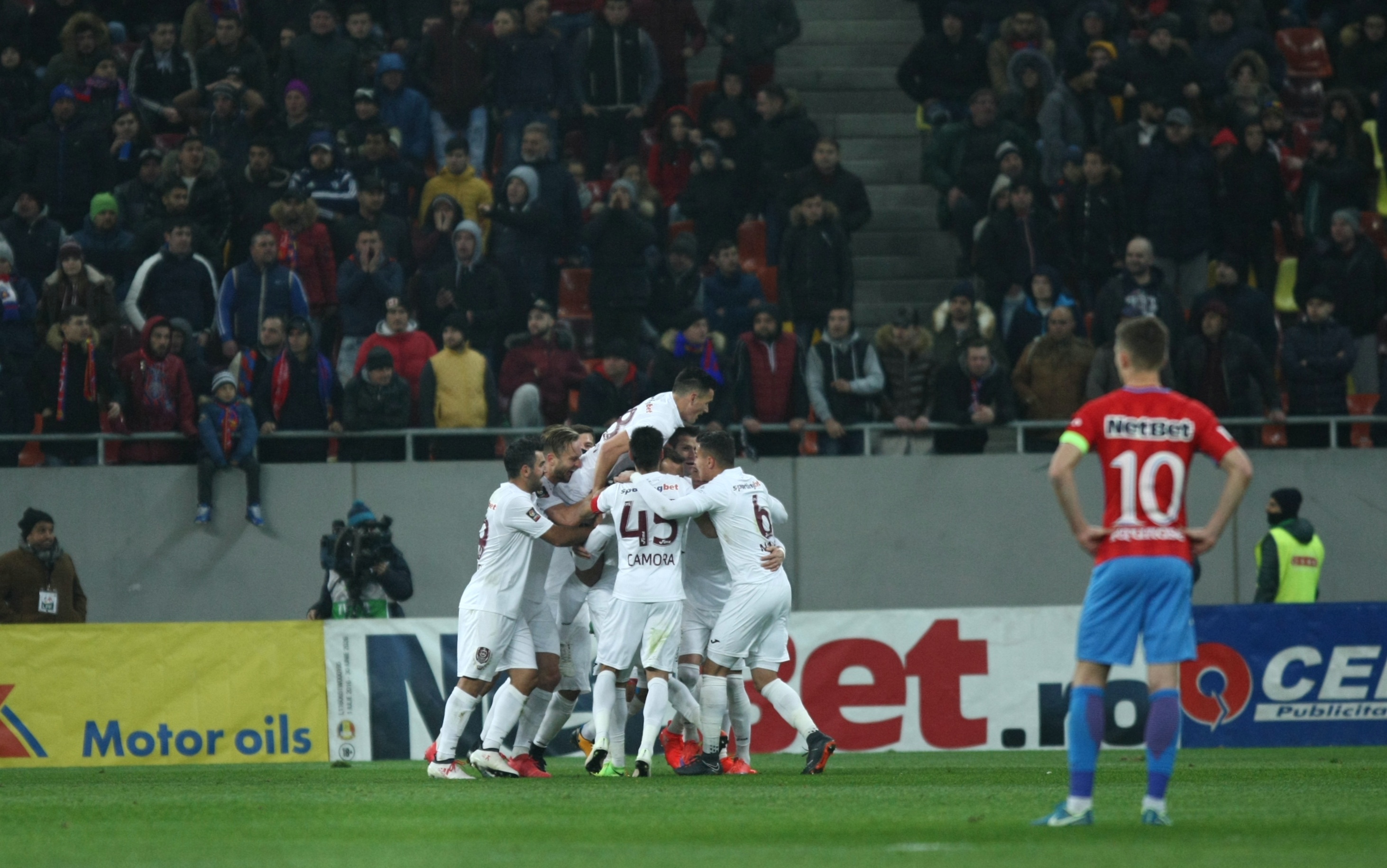 FCSB - CFR Cluj. Derby decis de două erori. Soarta titlului se decide în play-off / GALERIE FOTO