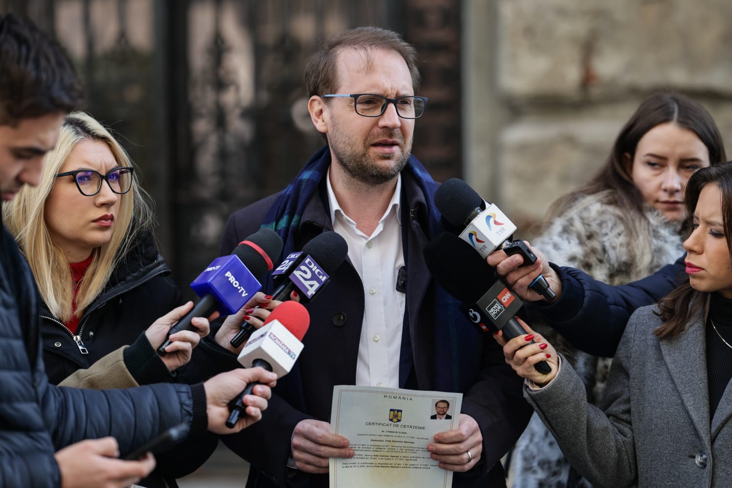 Dominic Fritz a depus jurământul de credință și este acum cetățean român: „Ce imens privilegiu”