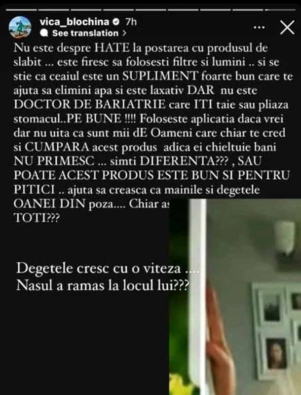 Vica Blochina continuă scandalul cu Oana Roman, care i-a fost prietenă: „Mă amenință cu judecata și tot nu vine nicio hârtie”