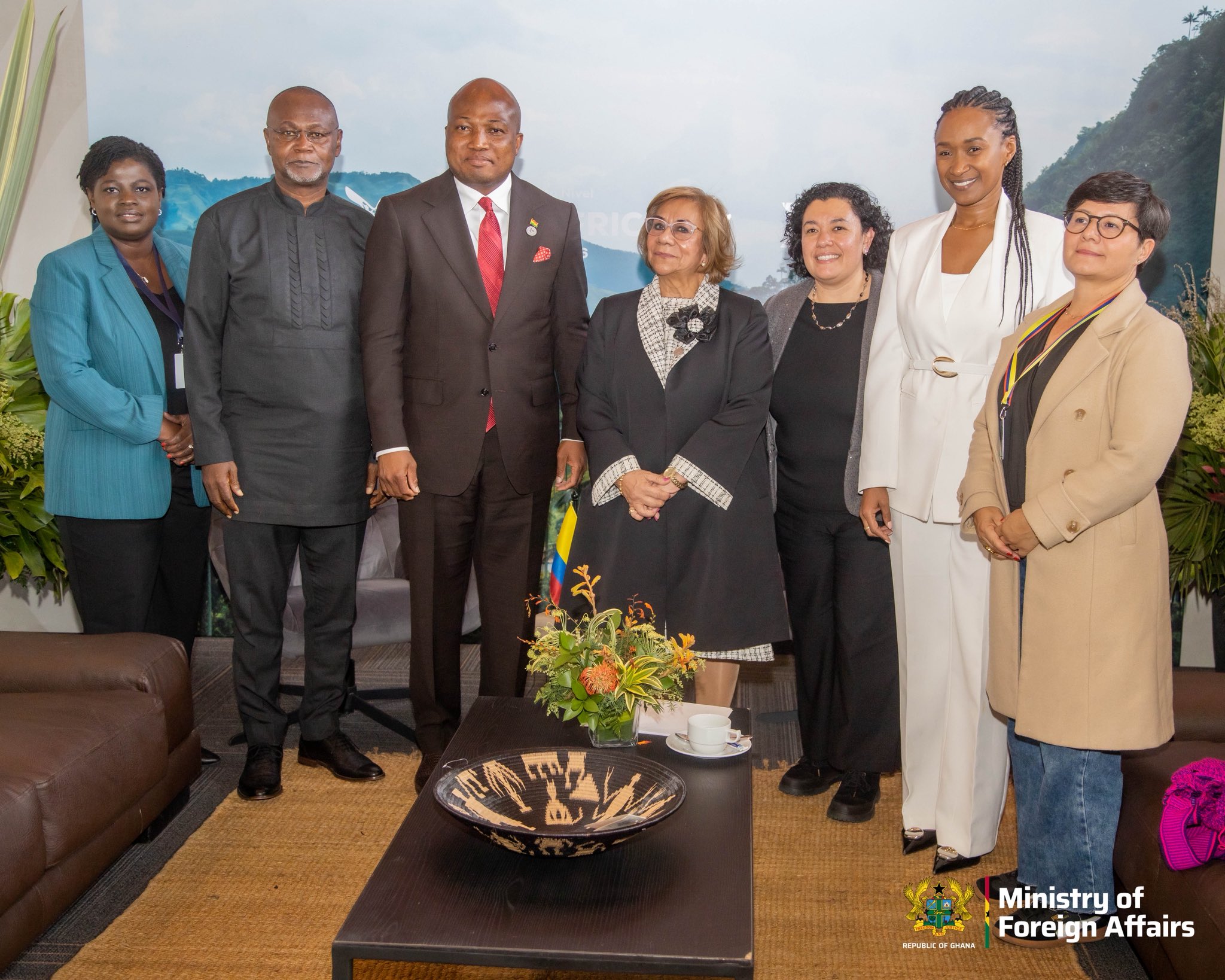 Officials from both sides as Ghana, Colombia agree direct Tema–Cartagena shipping route to boost trade