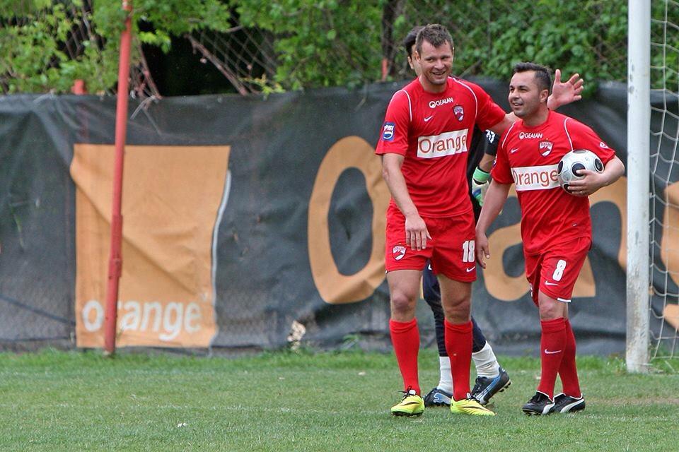 GALERIE FOTO / Cuplul N&D s-a reunit din nou în tricoul lui Dinamo. Florentin Petre are un mare regret