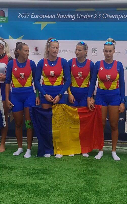 Canotaj. Opt medalii de aur pentru România, la Europenele Under-23