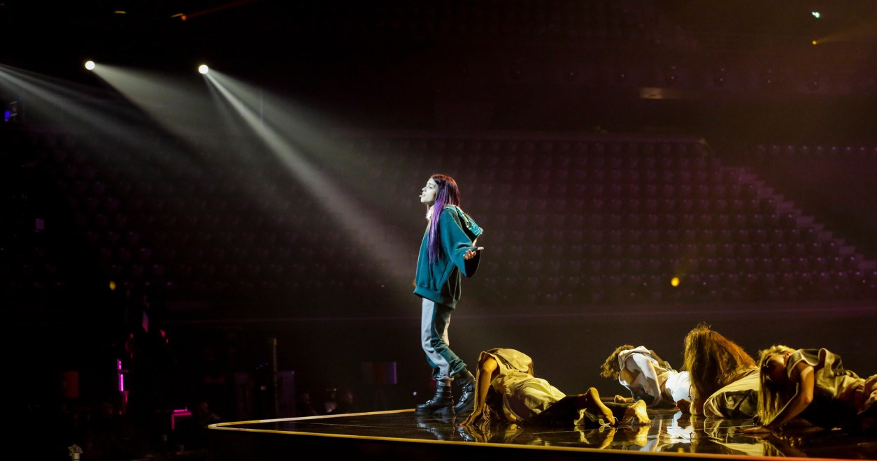 Primele imagini cu Roxen pe scena Eurovision 2021