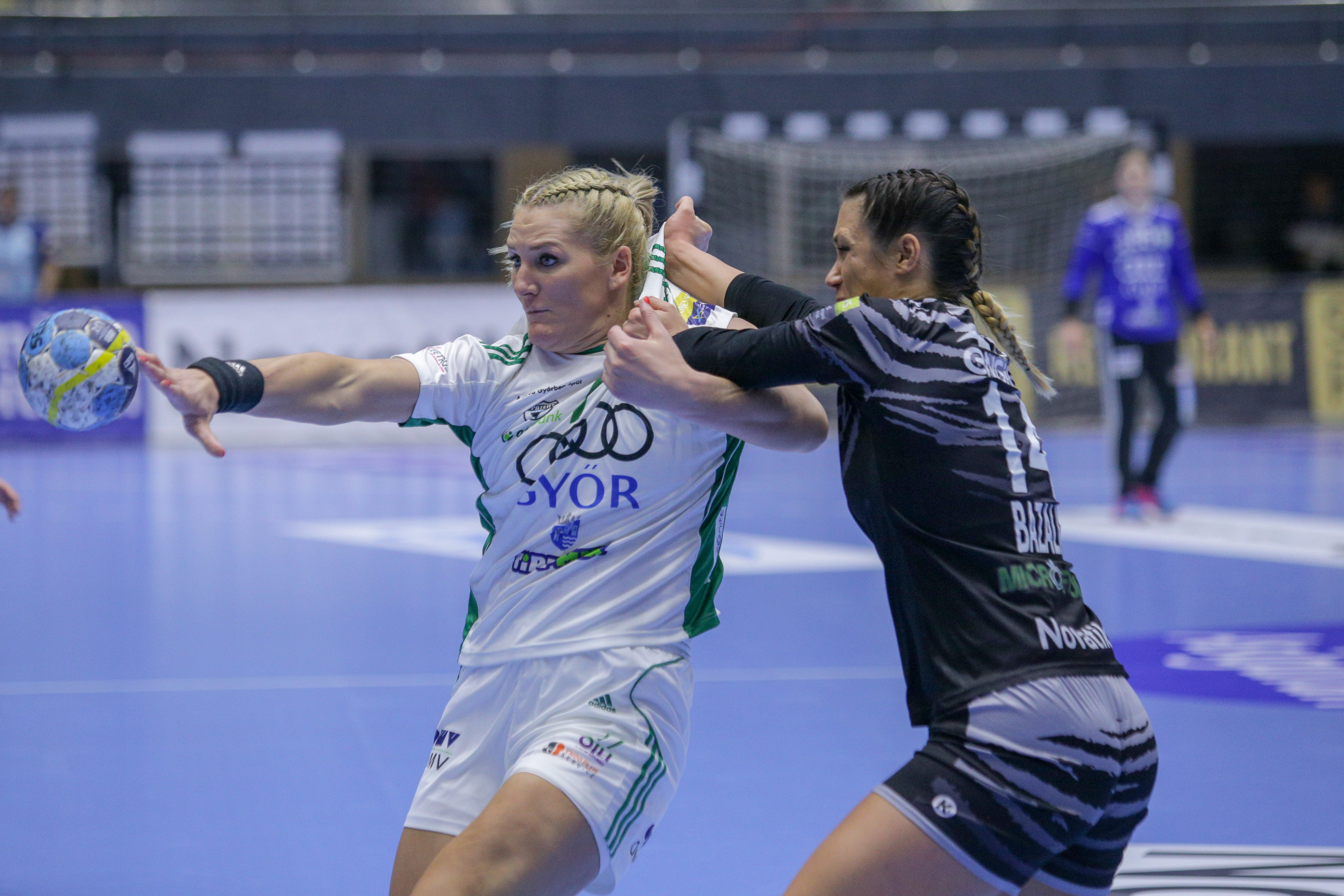 GALERIE FOTO / Cele mai spectaculoase imagini de la meciul de handbal CSM București - Gyor