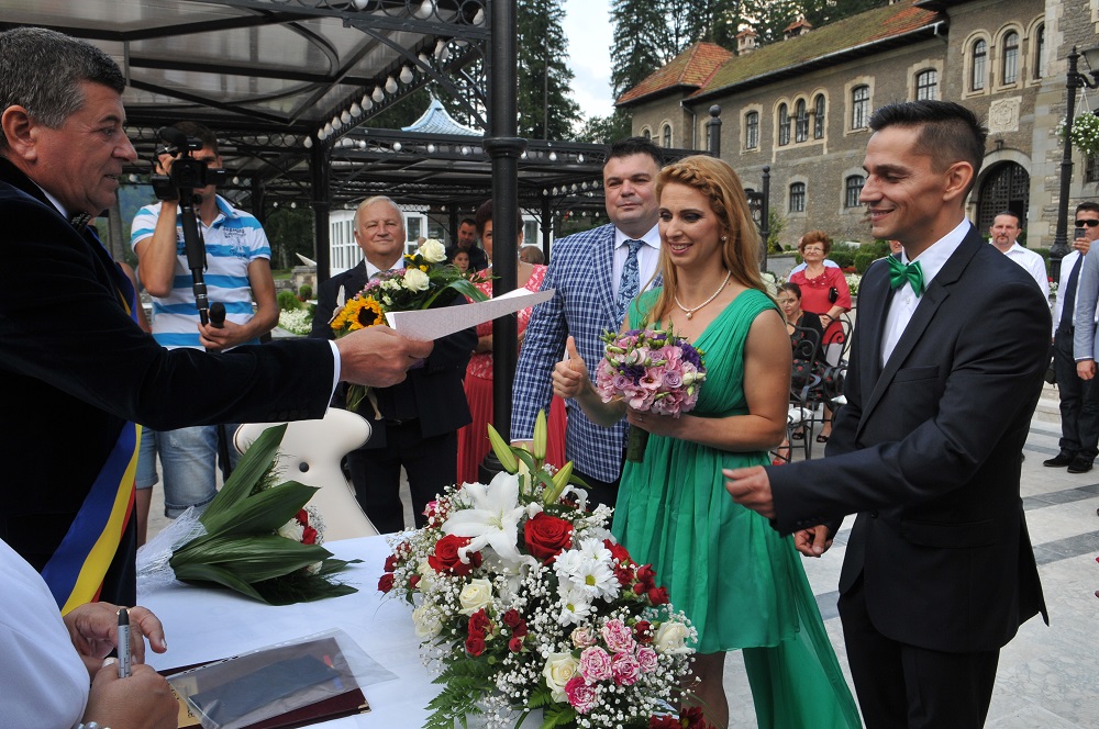 GALERIE FOTO / Alina Dumitru s-a căsătorit. Halep i-a făcut o surpriză  