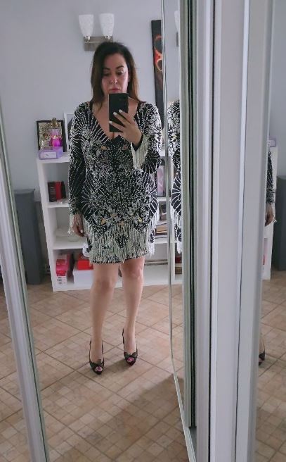 Imagini cu Oana Roman în rochie scurtă, după ce a slăbit 20 de kilograme. Apariția rară a vedetei: „Mândră de mine”