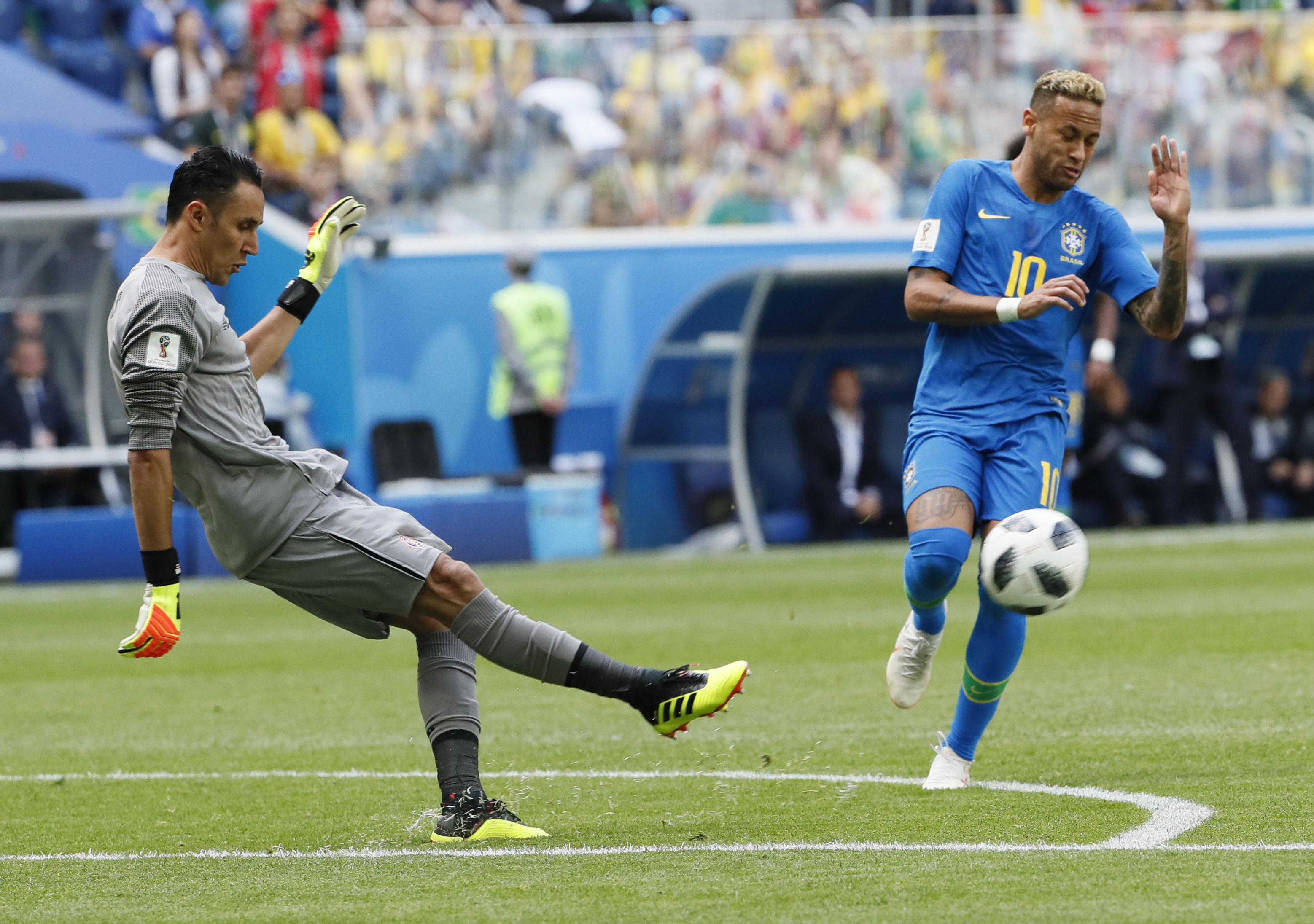 Brazilia - Costa Rica 2-0, în grupa E de la Campionatul Mondial de fotbal Rusia 2018. Chin do Brasil! Coutinho și Neymar au marcat abia în prelungiri / FOTO&VIDEO
