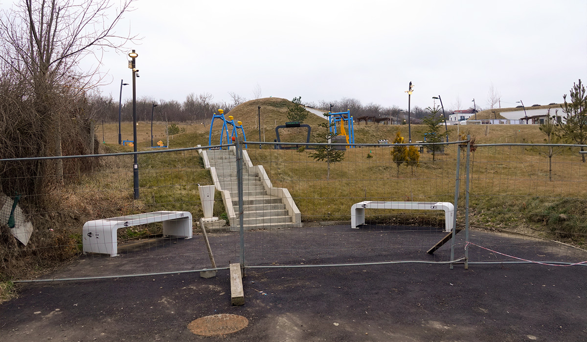 Bani europeni cheltuiți, uși încuiate. Obiectivul „inaugurat” de premierul Ciucă la Iași în care n-a călcat picior de cetățean obișnuit nici după 2 ani
