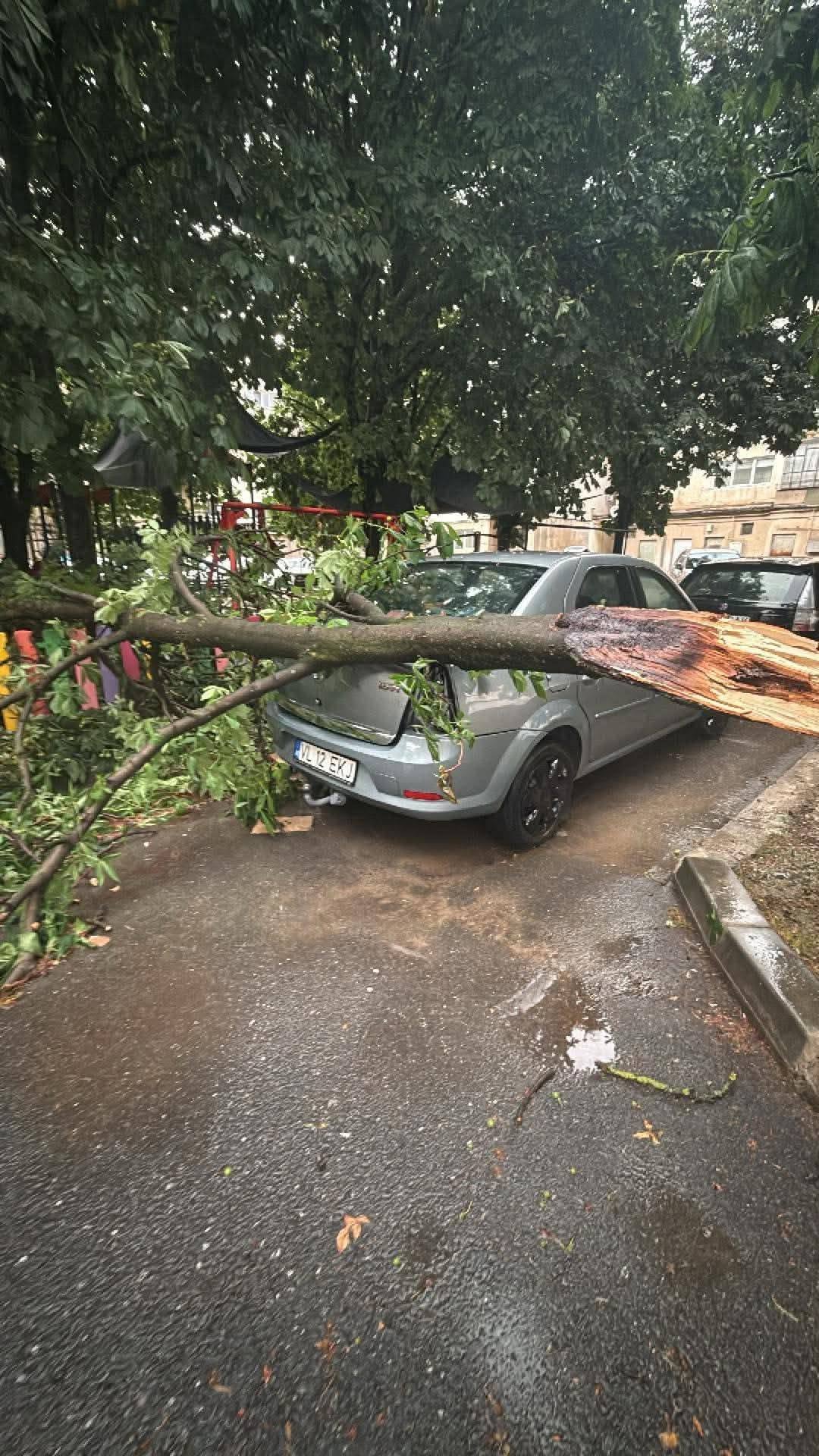 Codul portocaliu de ploi torențiale a făcut prăpăd în țară. În unele zone a plouat în 24 de ore cât într-o lună