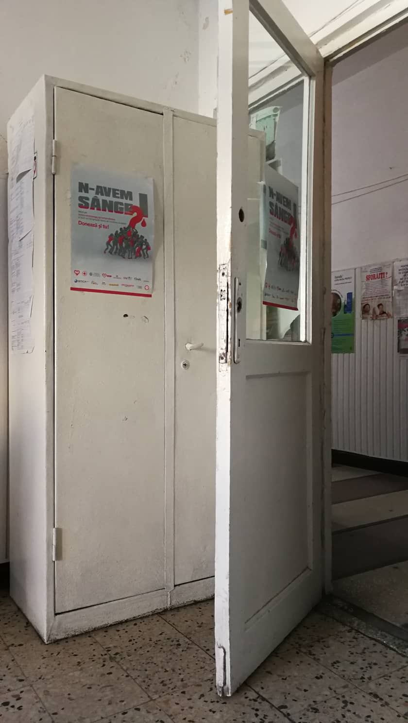 Fotografii care surprind dezastrul dintr-o policlinică din Slatina. Angajații nu mai rezistă