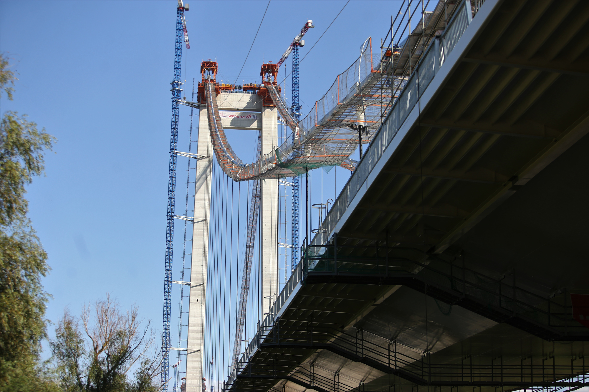 FOTOREPORTAJ. Imagini cu şantierul din jurul „Golden Gate” de Brăila. Termenul anunțat pentru finalizare, luna decembrie