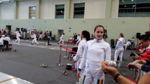 GALERIE FOTO / Trăirile sportivelor din România în preliminariile probei de spadă feminin individual