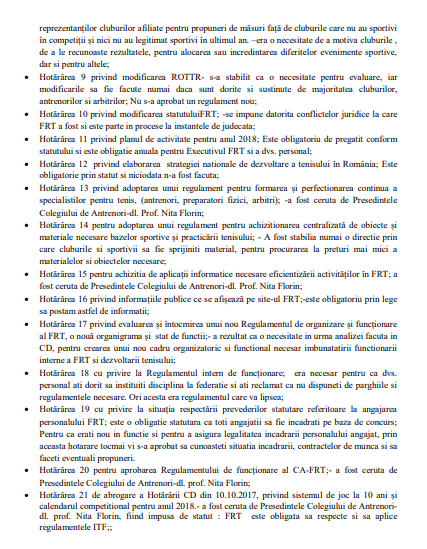 EXCLUSIV | Scandal la FR de Tenis. George Cosac l-a demis pe directorul general Iosif Galambos