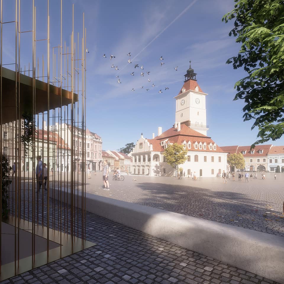 Cum va arăta Piața Sfatului din Brașov de anul viitor. Schimbările anunțate de Primărie