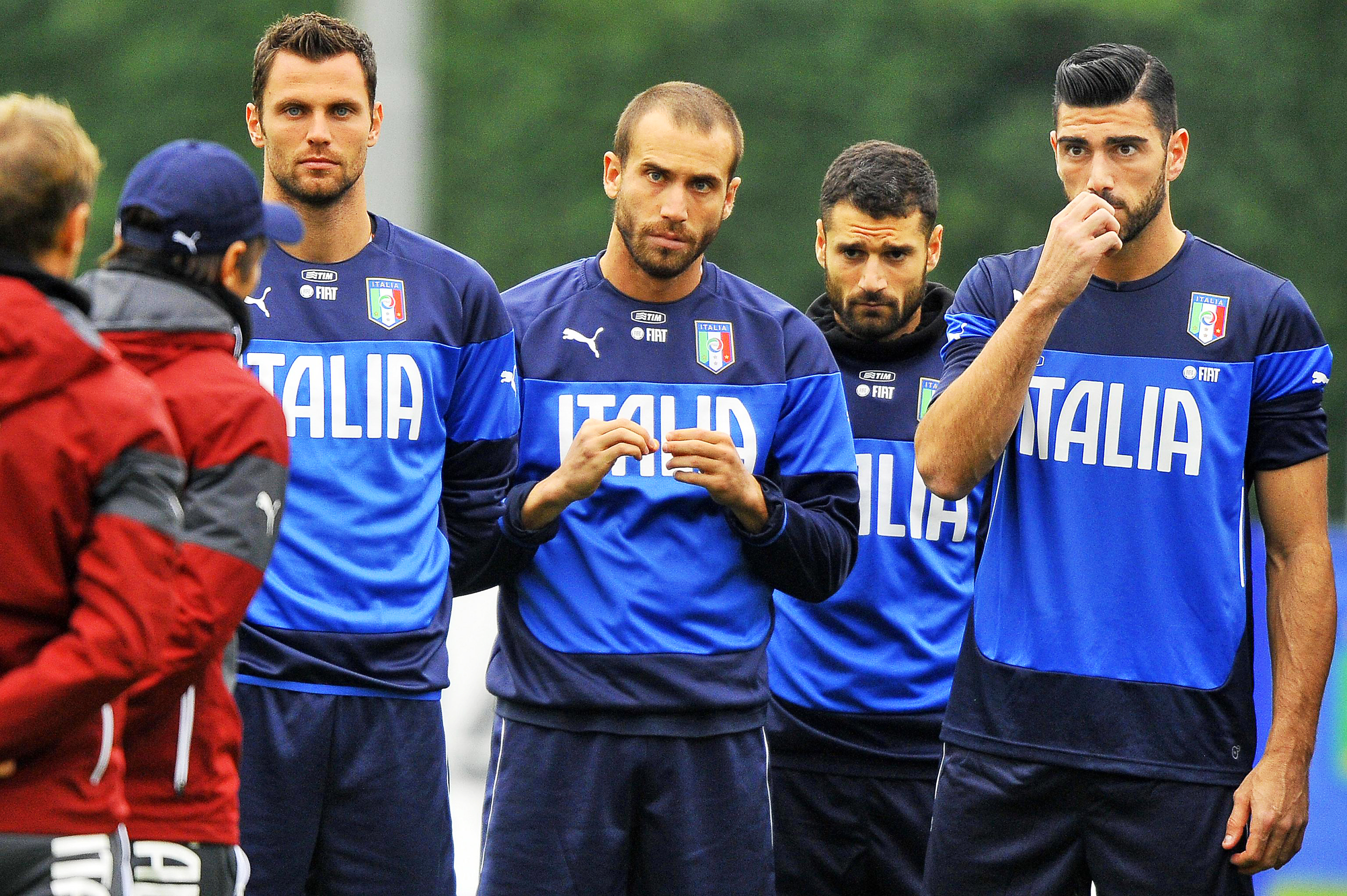 Tricolorii au făcut primul antrenament pe stadionul Renato Dall'Ara / GALERIE FOTO