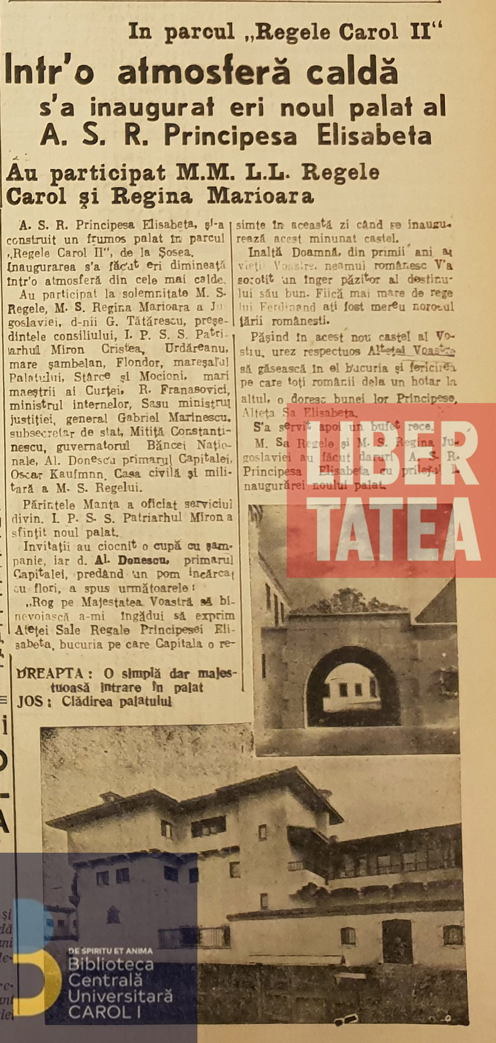 VIDEO | Turul Palatului Elisabeta, deschis vizitatorilor după 80 de ani. Cum arată clădirea istorică unde Regele Mihai a fost obligat să abdice în 1947