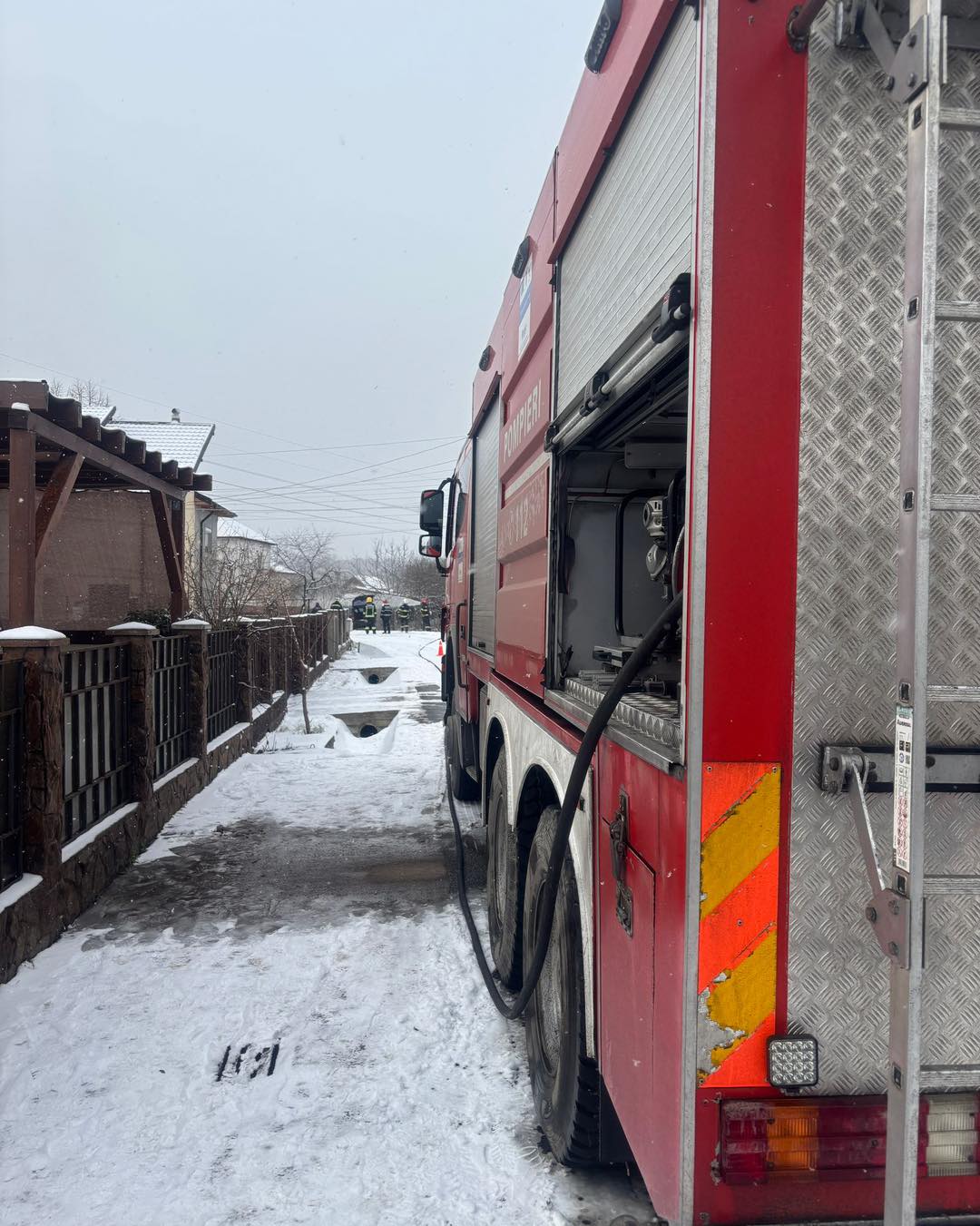 Mesaj Ro-Alert în județul Vâlcea, după ce o țeavă de gaz a fost ruptă într-un accident rutier