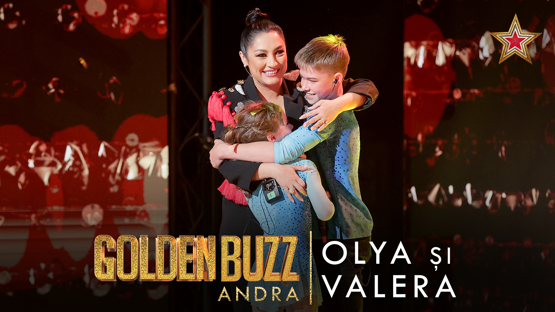 Cine sunt Olya și Valera, cei doi copii ucraineni care au primit Golden Buzz la „Românii au talent” 2023