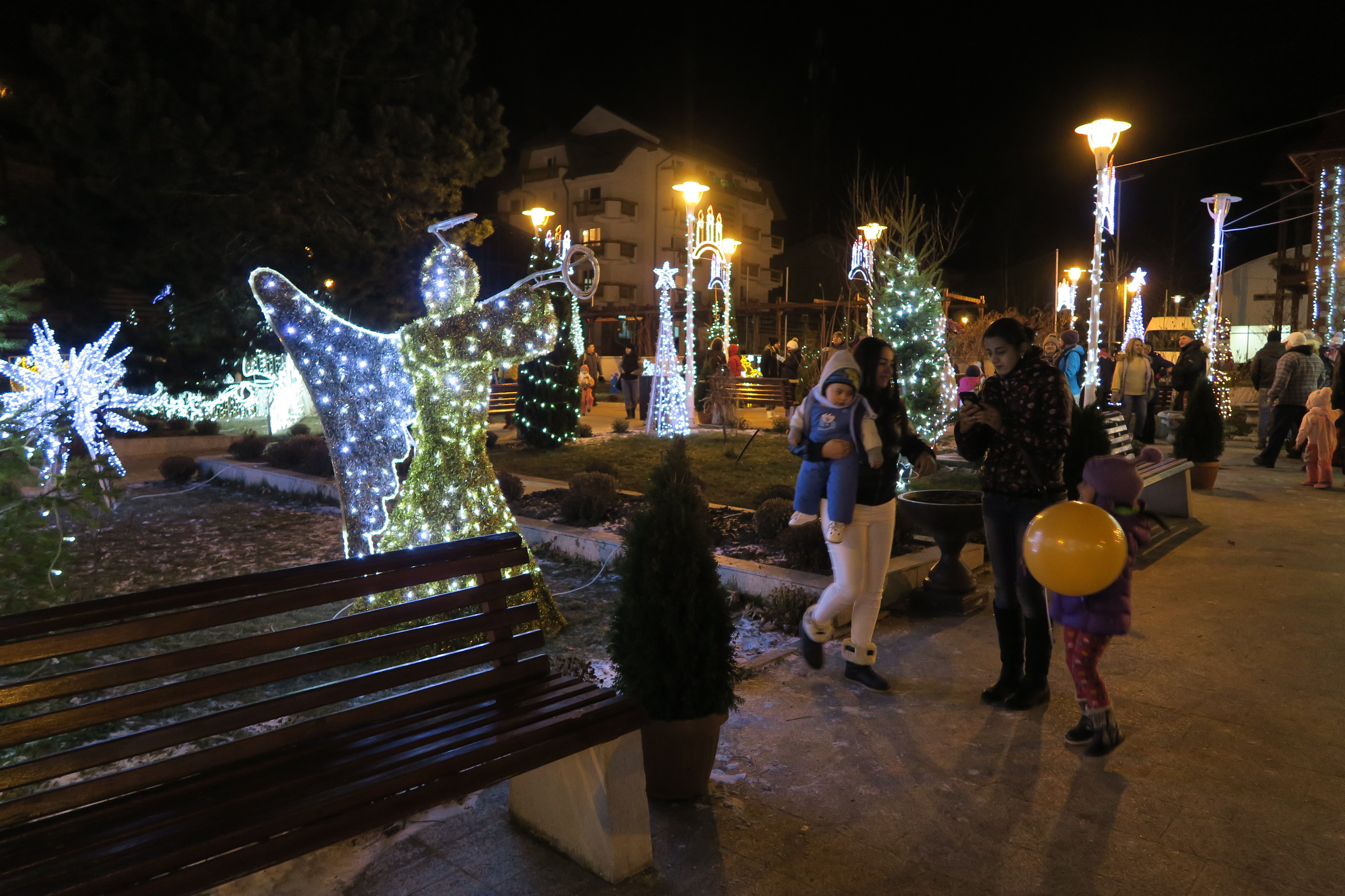 Se termină minivacanţa românilor pe Valea Prahovei / GALERIE FOTO