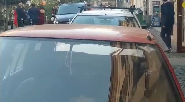CORESPONDENȚĂ DE LA BUDAPESTA/ Cine sunt primii invitați care au sosit la biserica unde se cunună Cristi Borcea și Valentina Pelinel | VIDEO