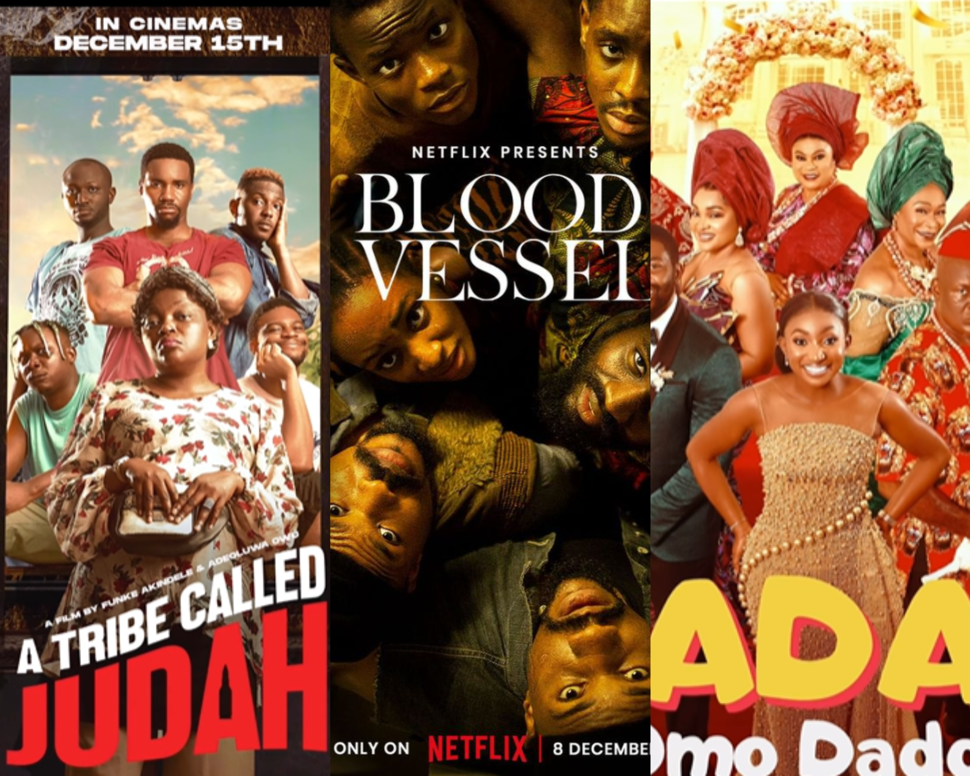 'A Tribe Called Judah', 'Blood Vessel' and 'Ada Omo Daddy' were released last year.