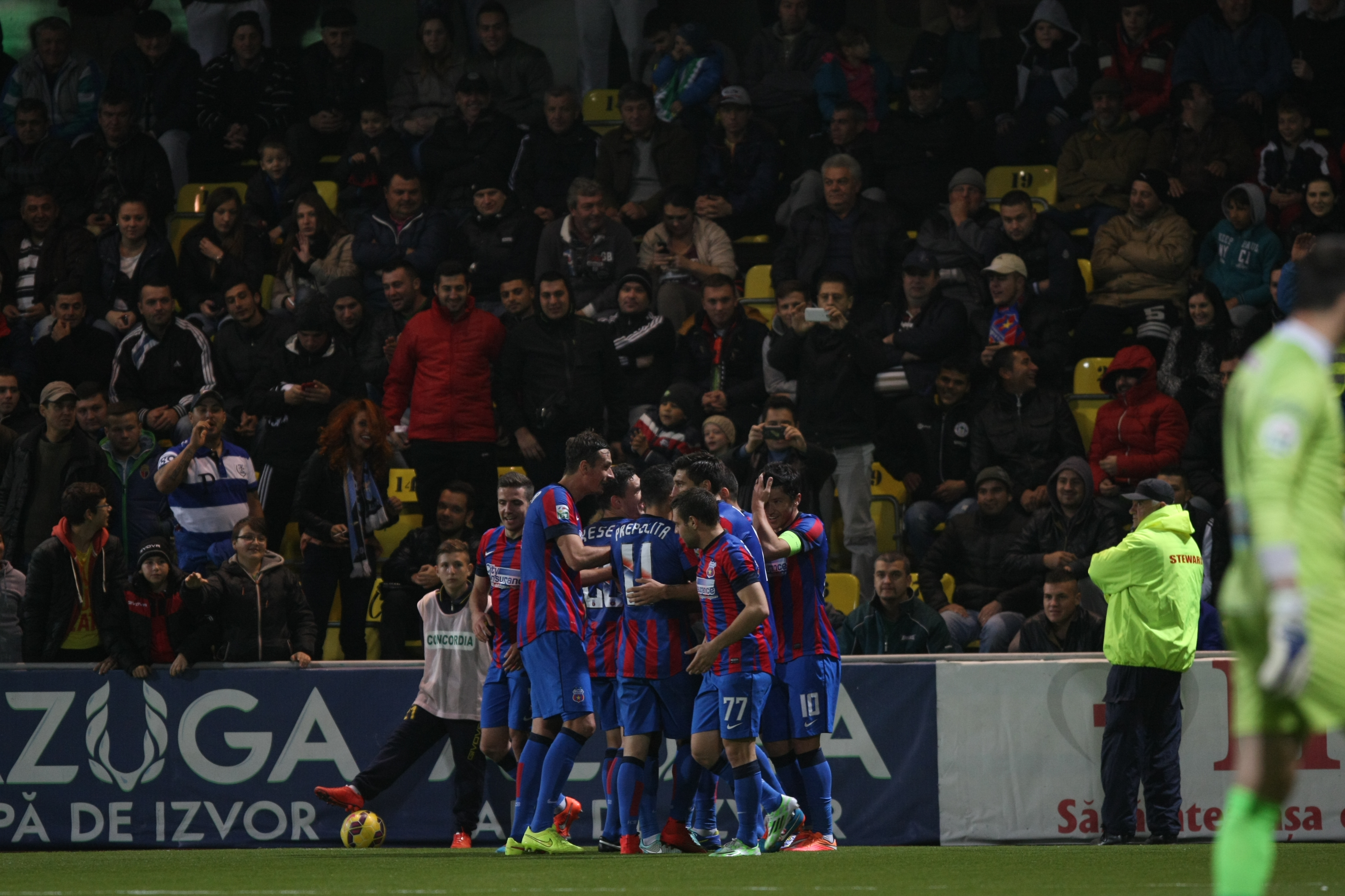VIDEO/ Chiajna - Steaua 0-1. TănASUL cu cap! Șumi a vrut întreruperea!