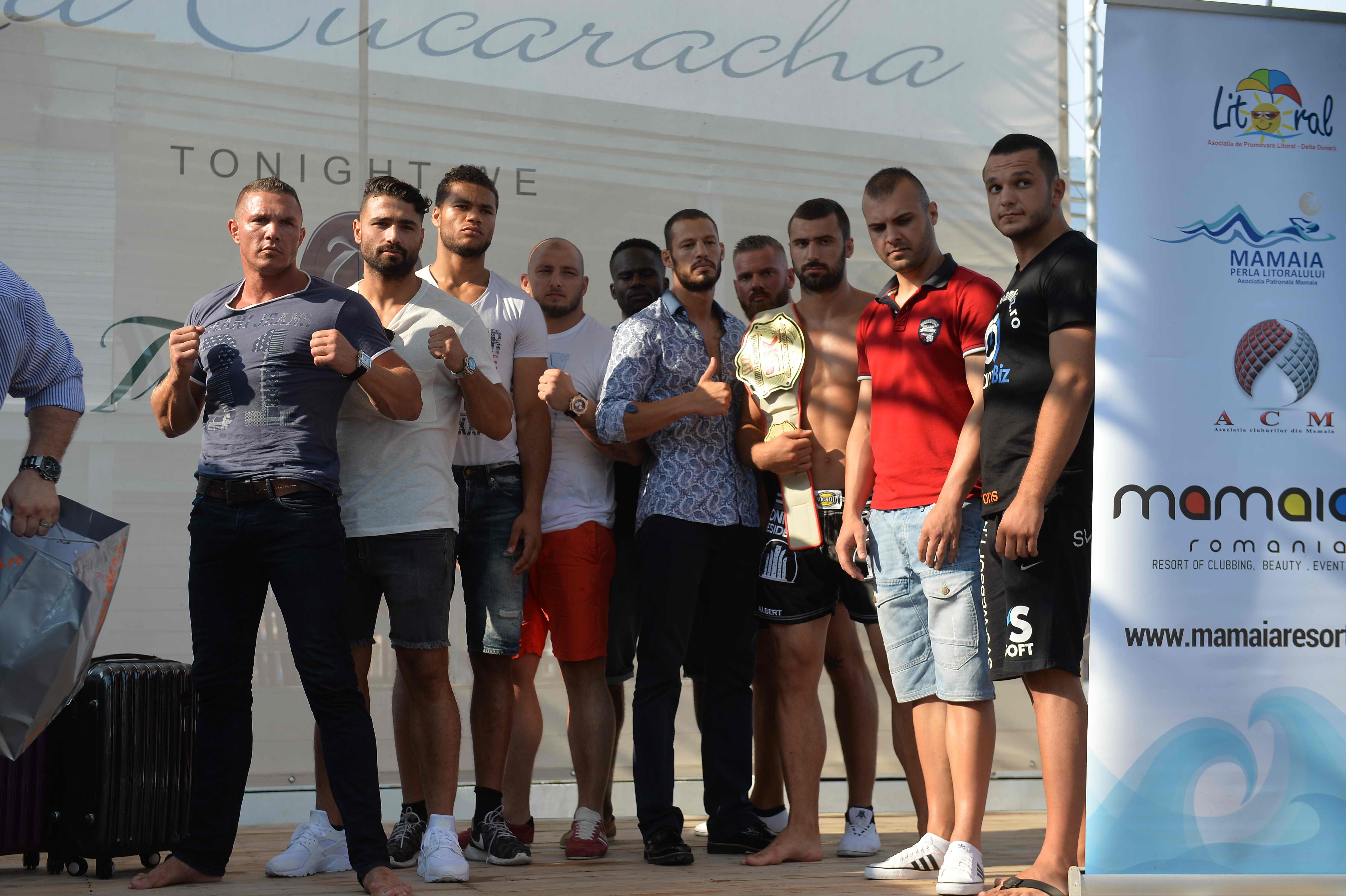 Luptătorii de la Superkombat Mamaia au trecut cu bine de proba cântarului / GALERIE FOTO